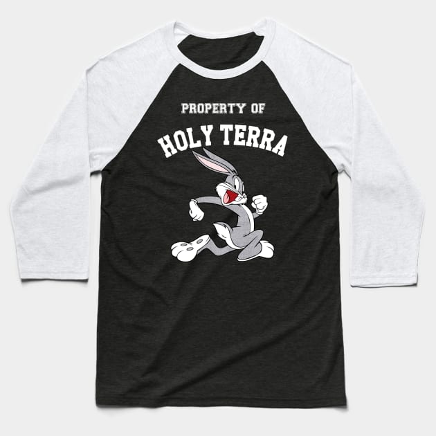 holy terra rabbit Baseball T-Shirt by okefandi